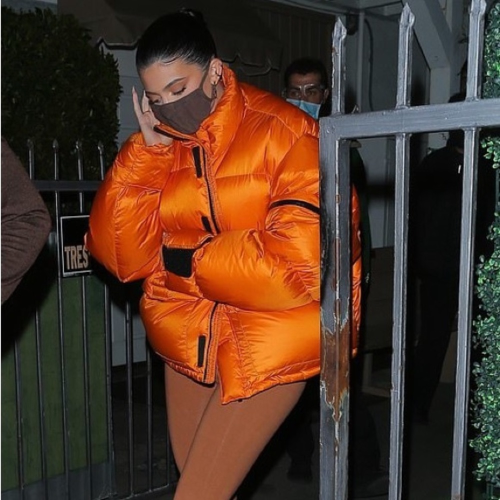 ENTIRE STUDIOS PFD PUFFER JACKET in TURMERIC (Drop 1)